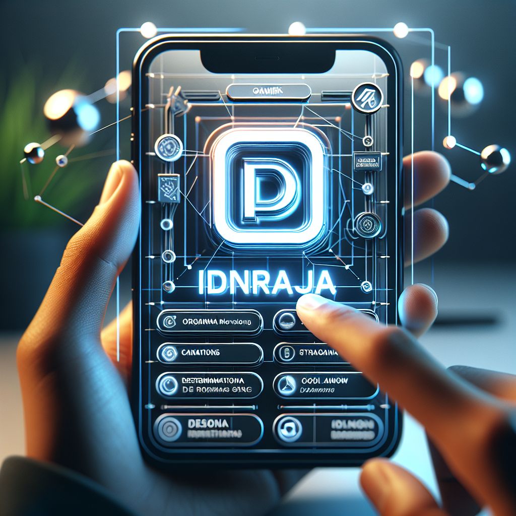 Responsive IDNRAJA gaming interface highlighting usability and organized features